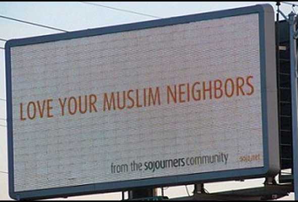 Müslüman komşunu sev