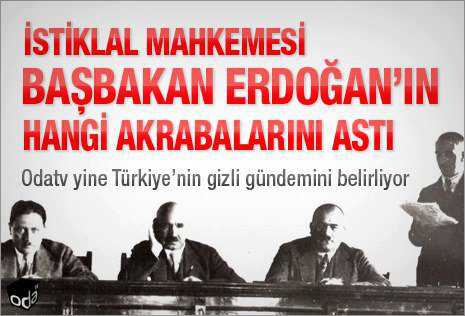 Başbakan Recep Tayyip Erdoğan özellikle son dönemlerde sık sık İstiklal Mahkemeleri’ne sözü getirerek, bu mahkemede görev yapmış “Üç Aliler”den kızgınlıkla bahsediyor. - 308065 297962503650334 1653493378 n