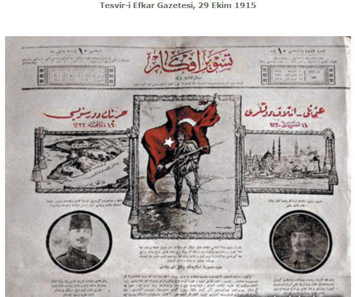 Mustafa Kemal’in basında çıkan ilk resmi