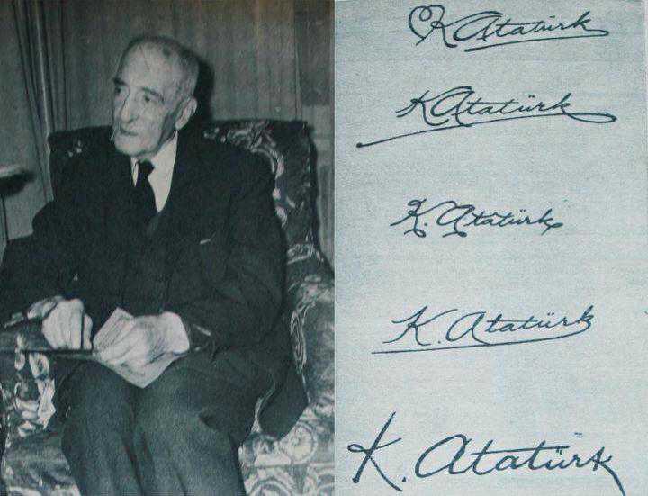 Atatürk’ün imzası