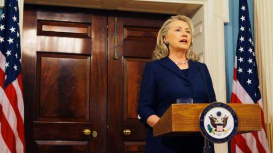 ABD Dışişleri Bakanı Hillary Clinton, İslam alemimnde infiale sebep olan hakaret filmi ile ilgili bir açıklama yaptı. - 091312 qo filmle hicbir balantmz yokq 1