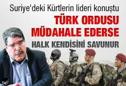 Türk ordusu müdahale ederse halk kendisini savunur