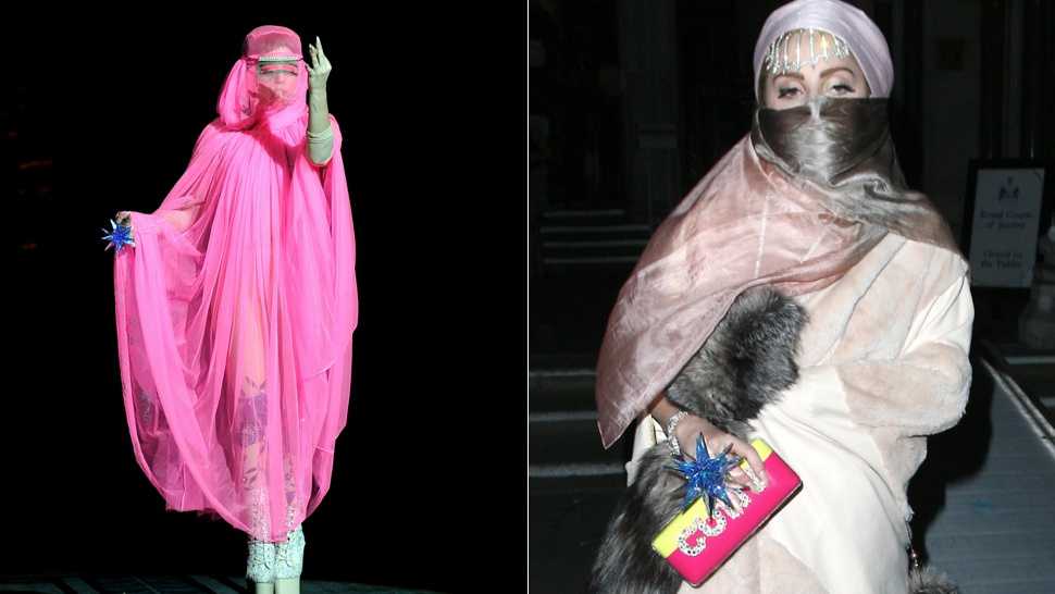 Lady Gaga’nın Burka’sı