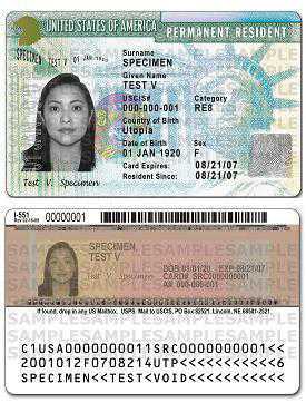 Yesil kartli iseniz ve esiniz ya da cocuklariniza HEMEN yesil kart alabiliyorsunuz artik ! - US Permanent Resident Card 2010 05 11