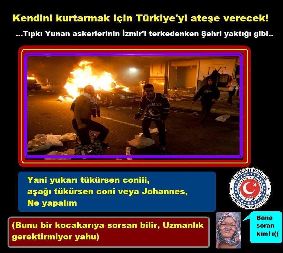 Kendini kurtarmak için Türkiye’yi ateşe verecek
