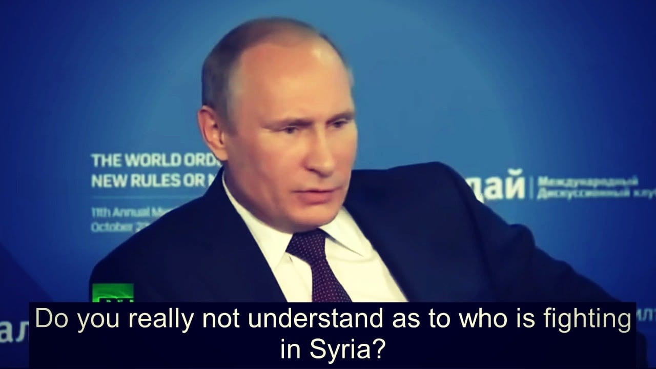 Putin IŞİD’i kimin yarattığını söylüyor