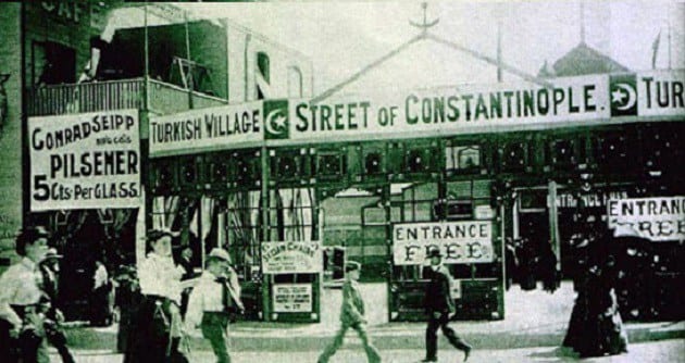 1910 yıllarında Amerika’nın Missori’nin East St Luis şehrinde, Kansas caddesinde bir Osmanlı köyü varmış ve altı yüz haneliymiş. - Chicago TC3BCrk FuarC4B1