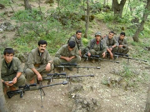 PKK’nın elinde ABD silahları var …KOBANİ’deki silahlarla saldırıyorlar