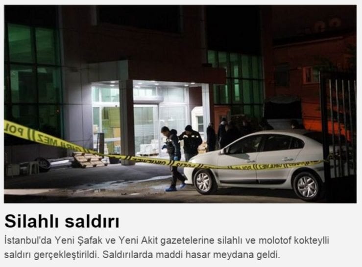 İstanbul’da Saldırı