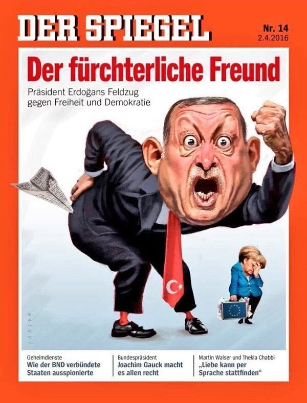 Der Spiegel Erdoğan Kapak