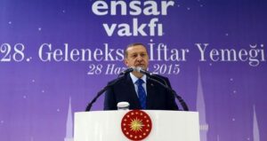 Recep Tayyip Erdoğan Ensar Vakfında iftar açılışında - 789