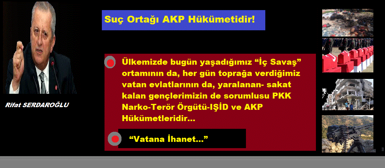 Suç Ortağı AKP Hükümetidir!