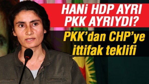 Terör örgütü PKK’dan CHP’ye erken seçim teklifi