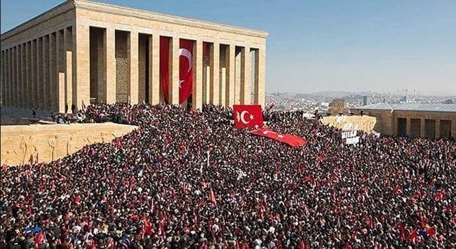 Gözleri kör yüreği mühürlü Türkiye medyası TGB’nin 10 Kasım yürüyüşünü görmedi