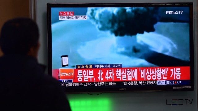 North Korea's steadfast commitment to developing a nuclear arsenal is just one of the many tricky issues with which the next U.S. president will have to contend. (JUNG YEON-JE/AFP/Getty Images)