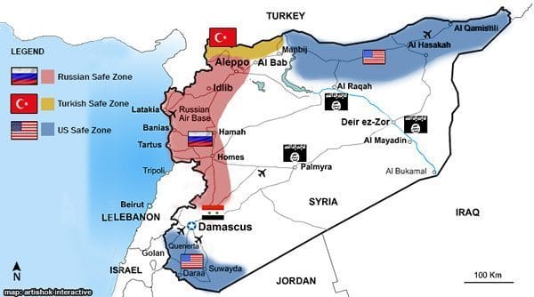 Suriye’yi üç parçaya bölüyorlar…