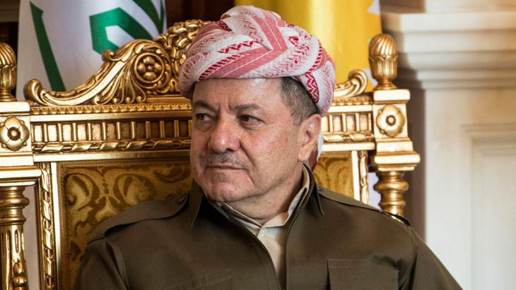 Barzani’nin toplantısında Irak bayrağı yoktu
