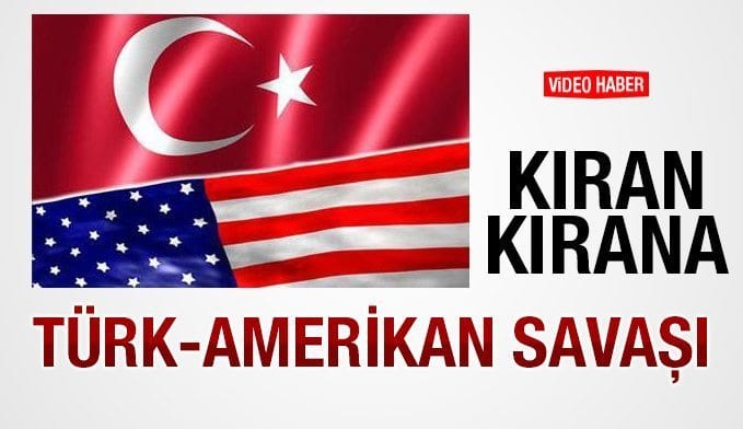 Kıran kırana Türk-Amerikan savaşı - tas