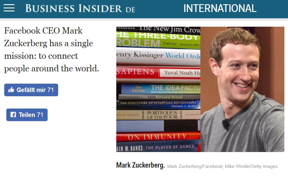 Facebook kurucusu Zuckerberg bakın hangi kitabı tavsiye etti