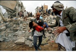 Yemen'de 7 milyon insan açlık tehlikesi ile karşı karşıya, 3 milyon kaçak göçmen yollarda, 600.000 kişi kolera hastalığından mustarip. Yemen'de bir insanlık dramı yaşanıyor ve bu insanlık durumunun esas sorumlusu Suudi Arabistan. Tüm dünya, Türkiye Saudi Arabistana tek bir laf söylemiyor, eleştirmiyor. - IMG 0745