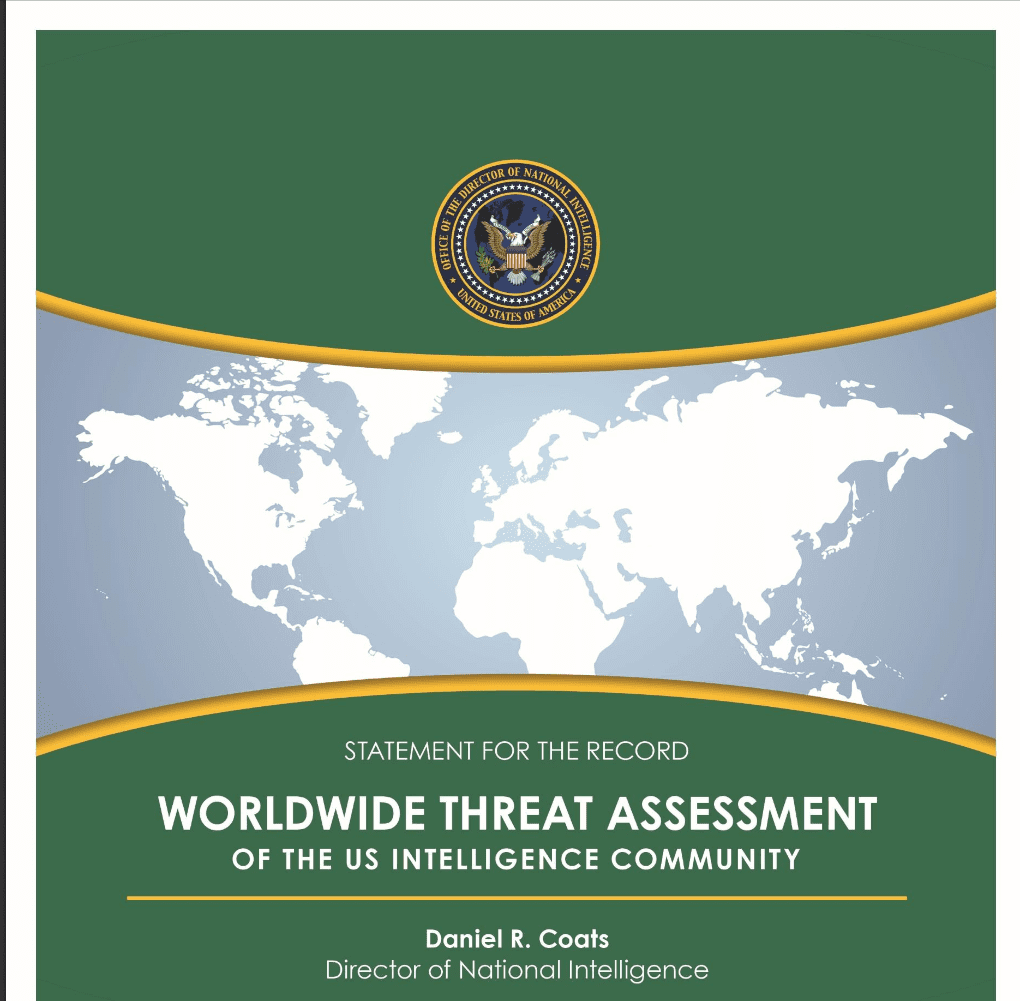 “ABD İstihbarat Topluluğunun Dünya Genelinde Tehditler Değerlendirmesi” raporun İngilizce metni