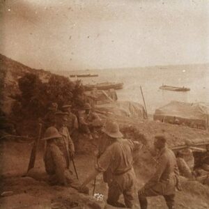 Avustralya’nın Yeni Güney Galler eyaletindeki bir devlet kütüphanesinin yayımladığı, Çanakkale Savaşı’ndan fotoğraflar… - 12