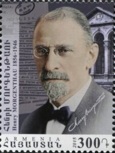 Henry Morgenthau ve ABD'nin Osmanlı elçisi iken ülkesine yazdığı telgraf temalı Ermeni pulu