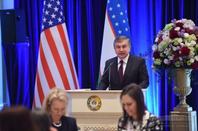 Özbek Lider Shavkat Mirziyoyev’den Washington’a ziyaret