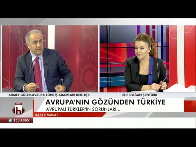 Turkish Forum yazarı Dr. Ahmet Güler’in Halk TV’deki programı