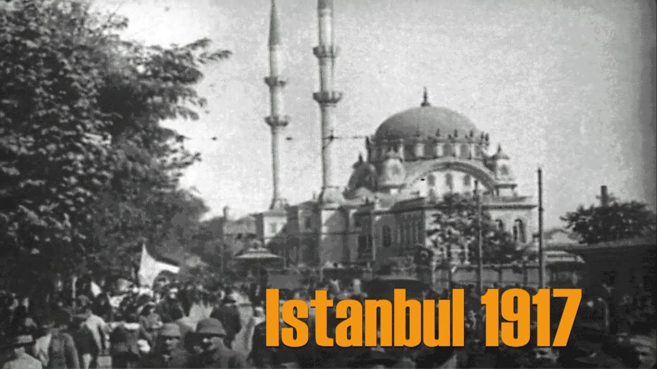 Istanbul - Konstantinopel 1917 in historic filmshots HD -