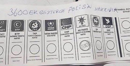 İstanbul'da tekrar sayımı yapılan Büyükşehir Belediye başkanlığı oy pusulalarında enteresan mesajlara rastlandı. İşte geçersiz sayılan pusulalardan görüntülenen bazıları : - oy pusulasi