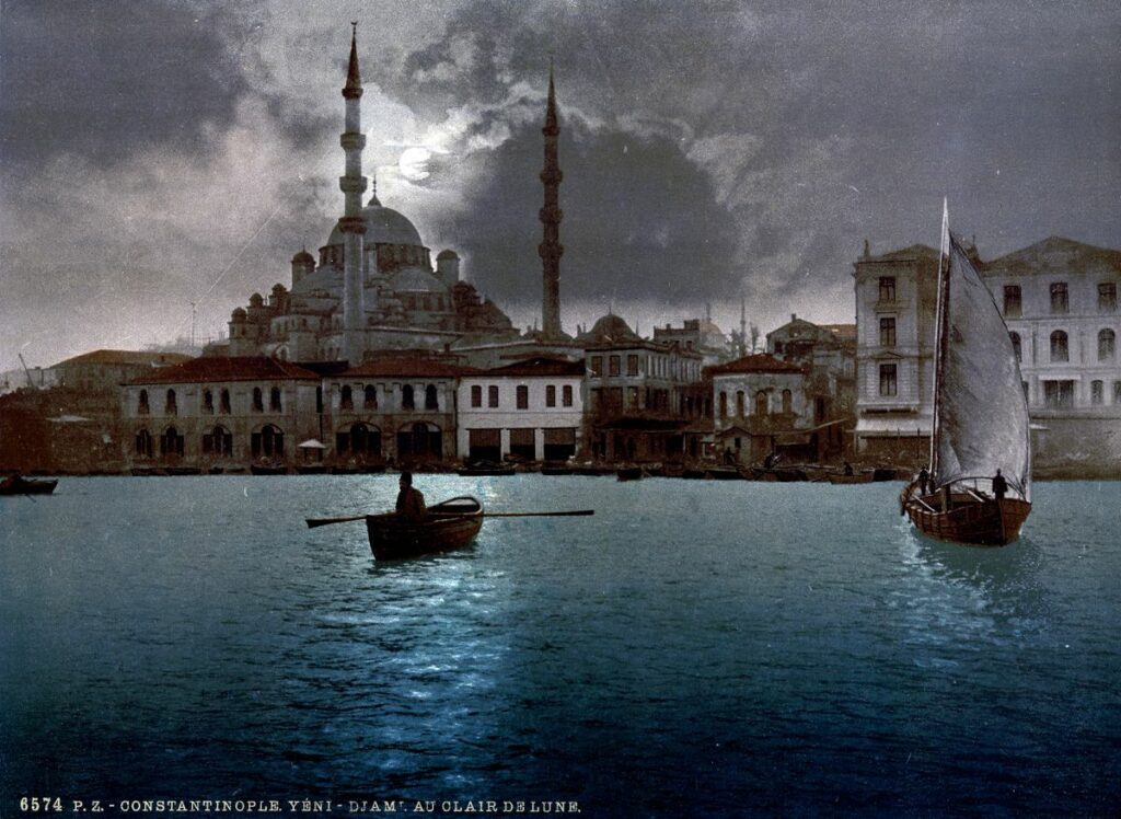 Sizlere 19. yüzyıldan kalma Photochrom tekniği ile renklendirilmiş İstanbul fotoğraflarını sunuyoruz. Orijinalleri Amerikan kongresi kütüphanesindedir. - istanbul 10
