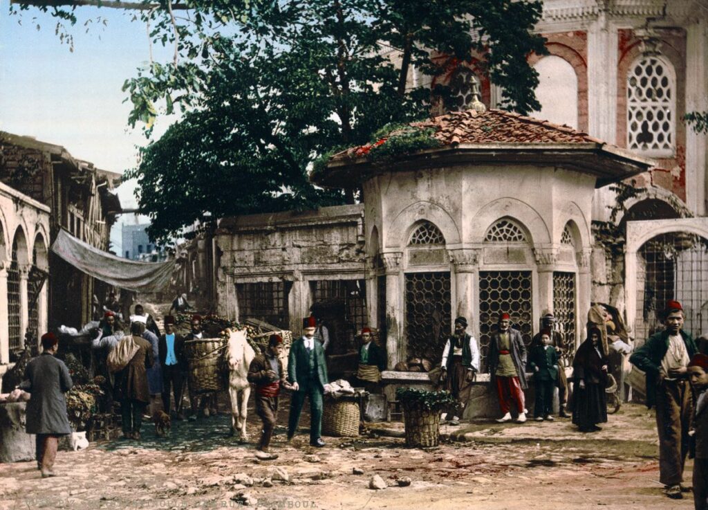 Sizlere 19. yüzyıldan kalma Photochrom tekniği ile renklendirilmiş İstanbul fotoğraflarını sunuyoruz. Orijinalleri Amerikan kongresi kütüphanesindedir. - istanbul 17