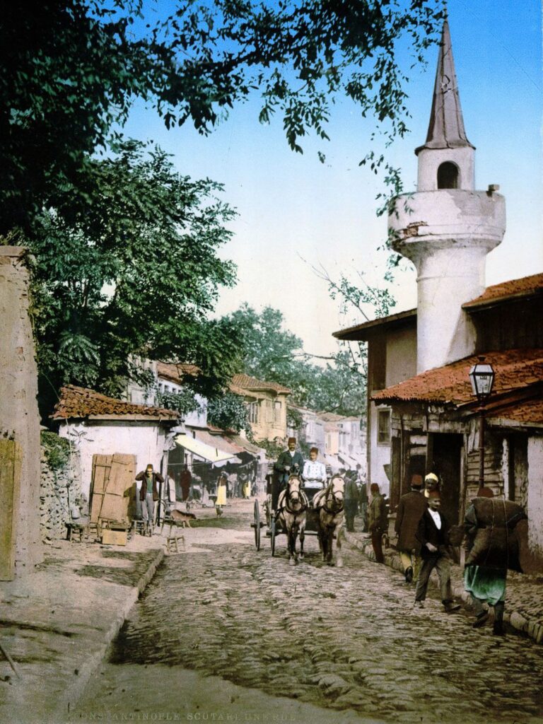 Sizlere 19. yüzyıldan kalma Photochrom tekniği ile renklendirilmiş İstanbul fotoğraflarını sunuyoruz. Orijinalleri Amerikan kongresi kütüphanesindedir. - istanbul 18