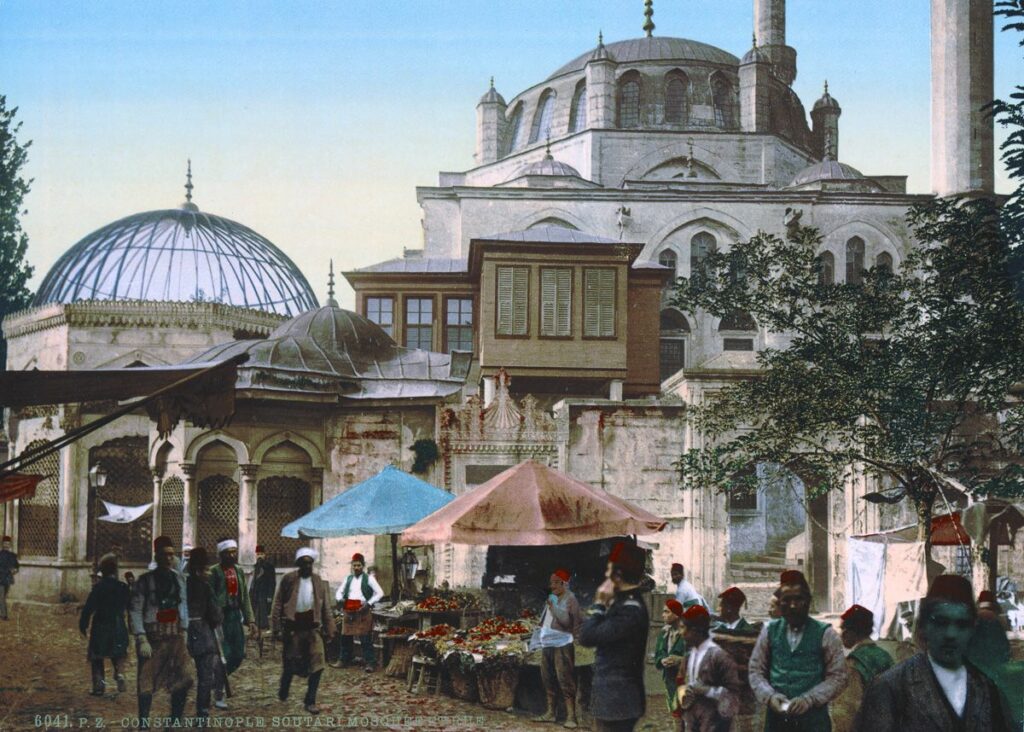 Sizlere 19. yüzyıldan kalma Photochrom tekniği ile renklendirilmiş İstanbul fotoğraflarını sunuyoruz. Orijinalleri Amerikan kongresi kütüphanesindedir. - istanbul 2