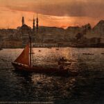 Sizlere 19. yüzyıldan kalma Photochrom tekniği ile renklendirilmiş İstanbul fotoğraflarını sunuyoruz. Orijinalleri Amerikan kongresi kütüphanesindedir. - istanbul 5
