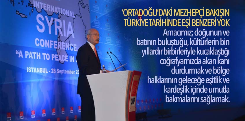 Kılıçdaroğlu: 90 yıllık dış politikamız perişan edildi