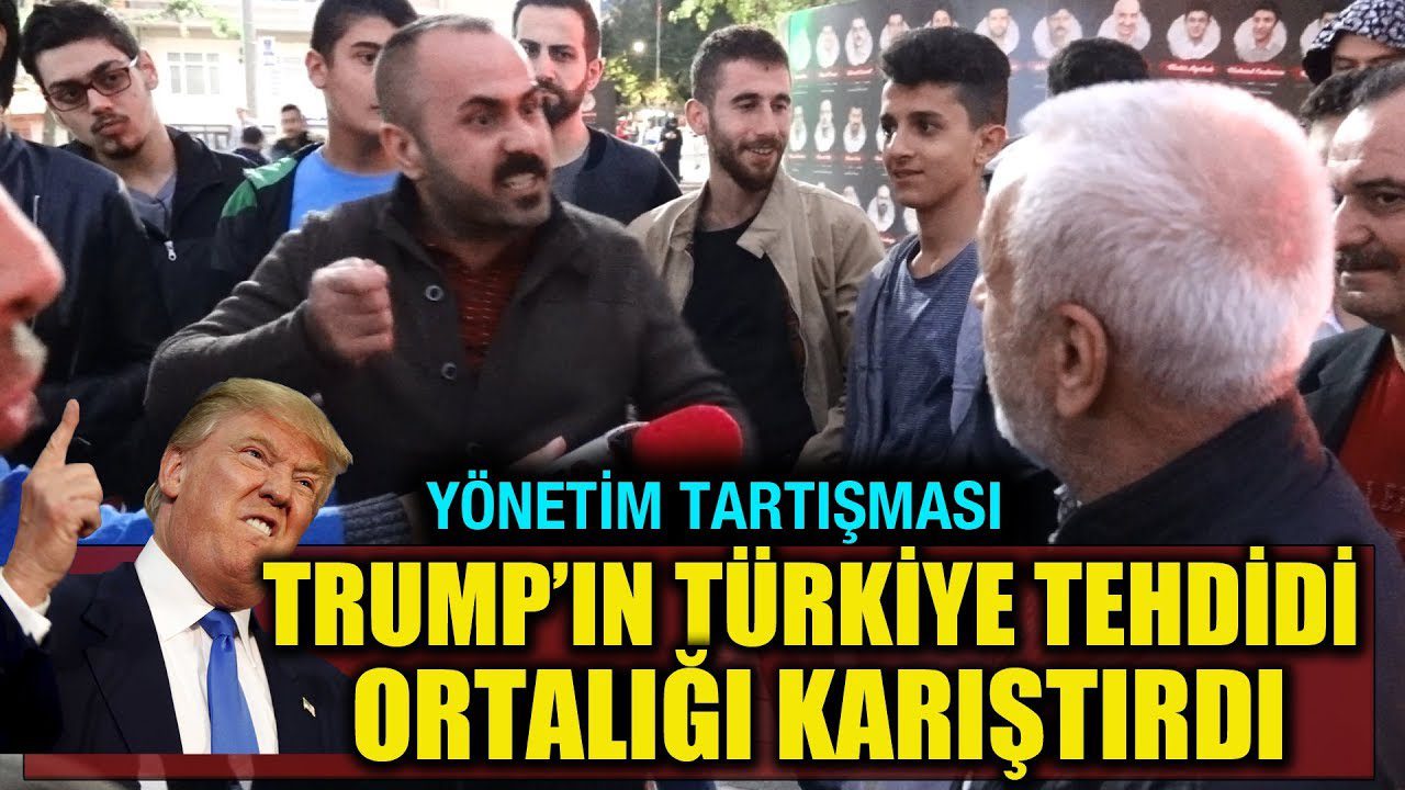 Trump Türkiye'yi tehdit etti, vatandaş çıldırdı!
