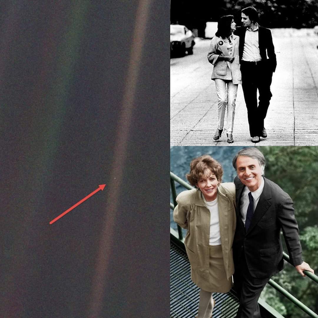 1977'de uzaya gönderilen Voyager 1 ve 2 için uzaylılar bulursa diye bir karışık plak hazırlanır. Bu plağı hazırlayan ekipte çalışan Carl Sagan ve Ann Druyan, projenin ortasında aşık olur ve evlenmeye karar verir. Ann Druyan'ın aklına ilginç bir fikir gelir. Plağın içine insan beyninin düşünürken yaydığı dalgaların ses kayıtlarını koymak ister ve tam da Carl Sagan ile aşklarını ilan etmelerinden bir kaç gün sonra bu amaçla hastaneye gider ve Sagan'a olan aşkını düşünürken kayıt aldırır. Eğer uzaylılar bulursa diye hazırlanmış plağın içine, Sagan'a aşkını düşünürken kaydedilmiş beyin dalgalarının sesi de yerleştirilir… Voyager halen uzayın sonsuzluğunda ilerlemeye devam ediyor. - FB IMG 1581661318090