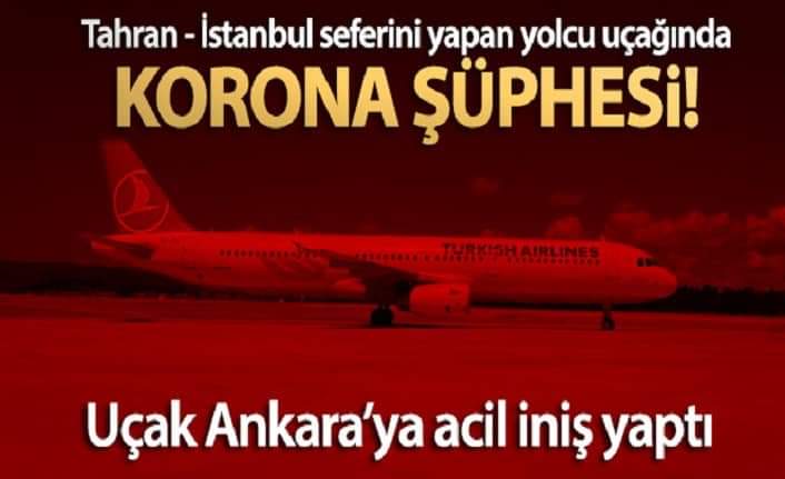 <p>Ulan sınır kapısını kapatıyosun,uçuşları niye durdurmuyosun❓❓❓
Aha sonunda Türkiye'ye de bulaştı...
An itibariyle Ankara'da uçakta 17 kişi virüslü çıktı hayırlı olsun ama korkmayın ceset torbası fabrikamız açıldı hizmete‼️ Sonumuz hayrola artık,Corona Virüs’e emanetiz bundan sonra...</p> - FB IMG 1582638487700
