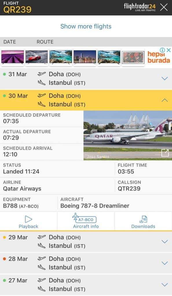 Yurtdışı uçuş yasağına rağmen Qatar Airways’in İstanbul-Doha uçuşları hala devam ediyor‼️ - FB IMG 1585573054143