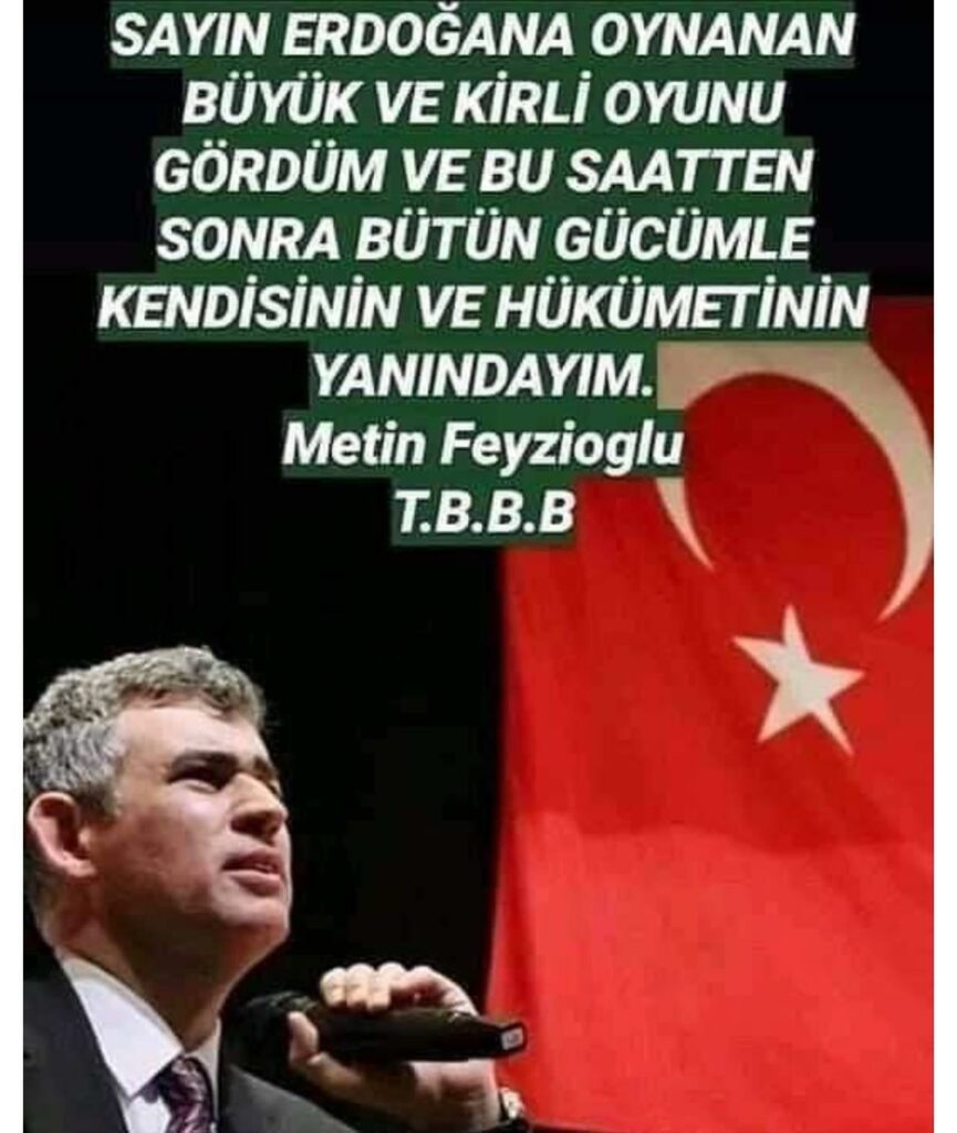 Metin Feyzioğlu Türkiye Barolar Birliği Başkanı