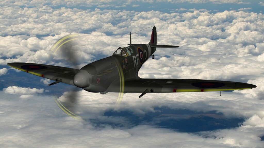 spitfire ingiliz savaş uçağı
