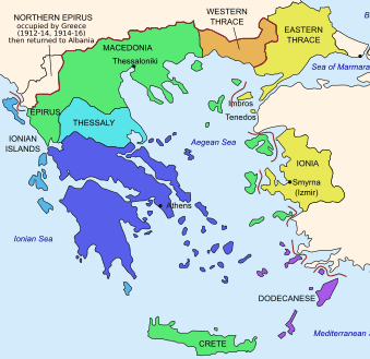 Türkiye’nin, Yunanistan’ın Ege’de karasularını 12 mile çıkarmasını savaş sebebi sayacağını yıllar önce ilan etmesine rağmen Yunan Genel Kurmay Başkanı’nın durup dururken “12 mil hakkımız saklıdır!” diye horozlanmasının sebebi ne olabilir? - turkiye yunanistan tarihi harita