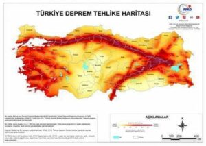 - turkiye deprem tehlike haritasi