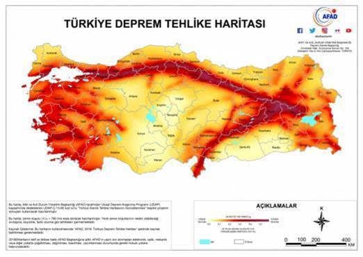 DEPREM ÖNCESİ UYARILAR!!! - turkiye deprem tehlike haritasi