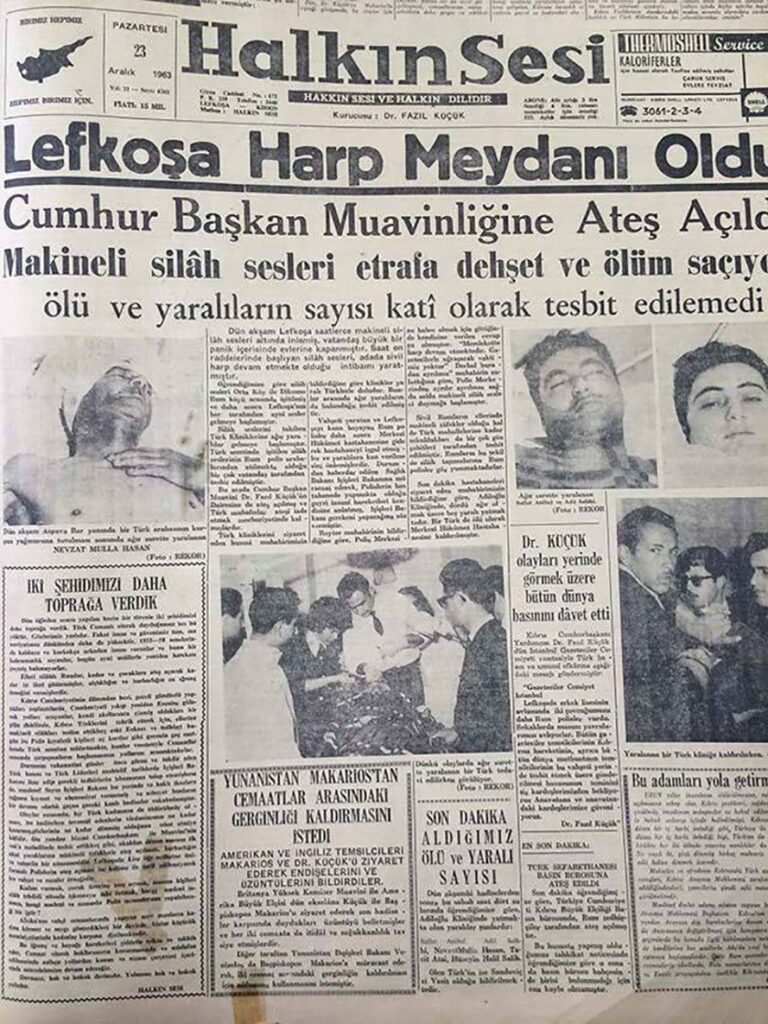 https://www.youtube.com/watch?v=1fp3DQKpDa8 - 23.12.1963 Halkin Sesi Kibris Harp Meydani oldu JPG