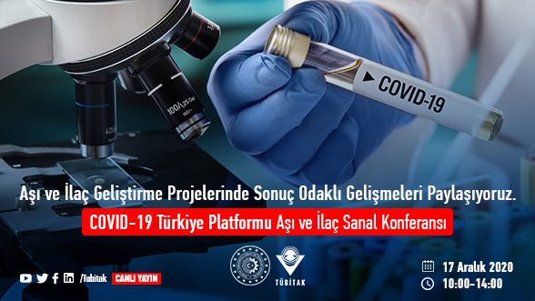 COVID-19 Türkiye Platformu Aşı ve İlaç Sanal Konferansı