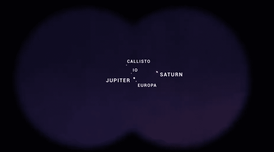 Jüpiter ve Satürn’ün bu geceki büyük kavuşması