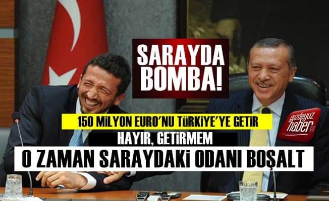 Hidayet Türkoğlu’nun yurtdışındaki banka hesabında bulunan 150 milyon Euro'yu Türkiye’ye getirmesi istendi.Türkoğlu, parayı Türkiye’ye getirmeyeceğini söyledi‼️Bunun üzerine Türkoğlu’na Saray’daki odasını boşaltması talimatı verilirken TBF Başkanlığı’ndan da istifa etmesi istendi‼️ - FB IMG 1610489942815